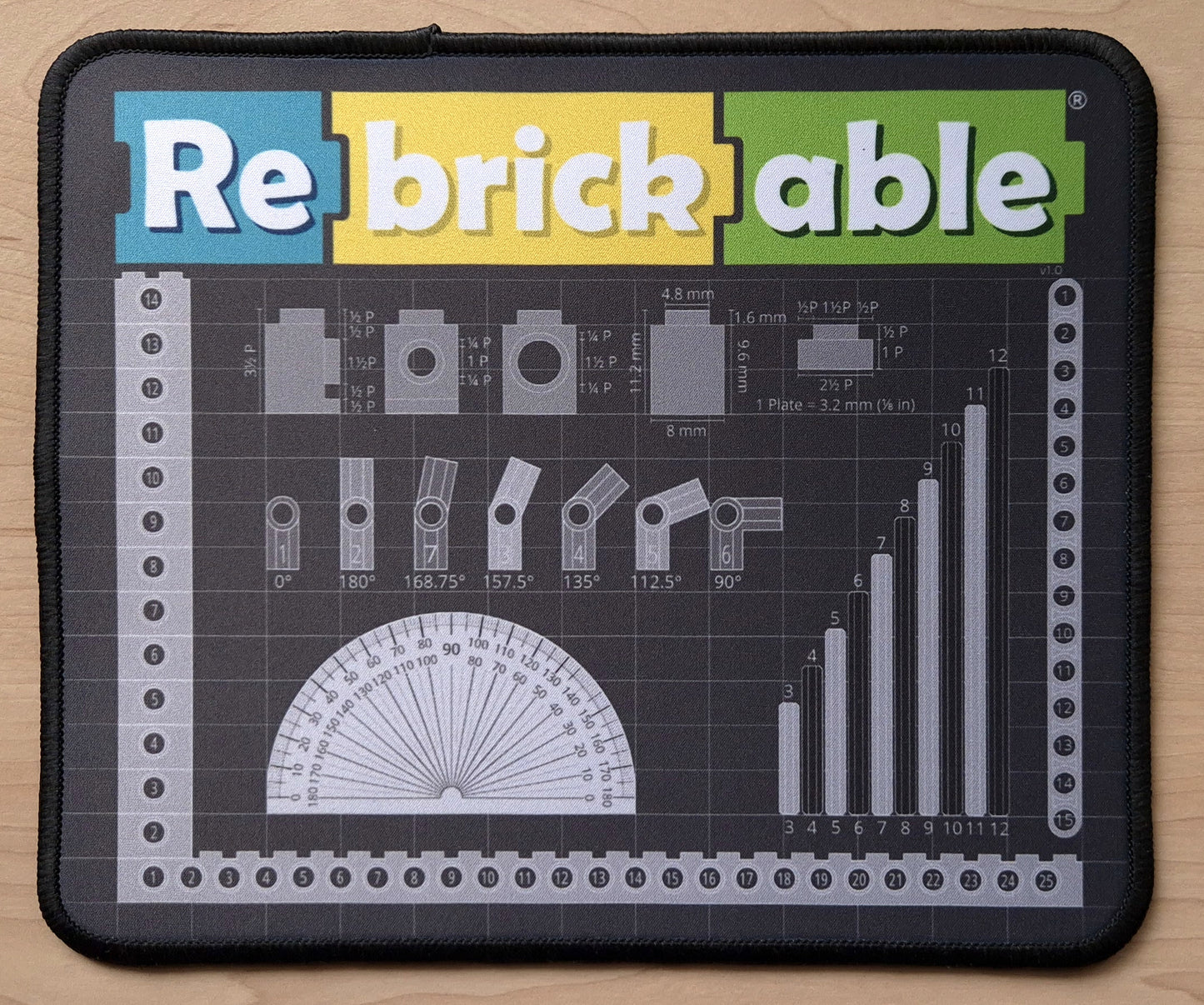 RebrickPad - Small Mouse Pad