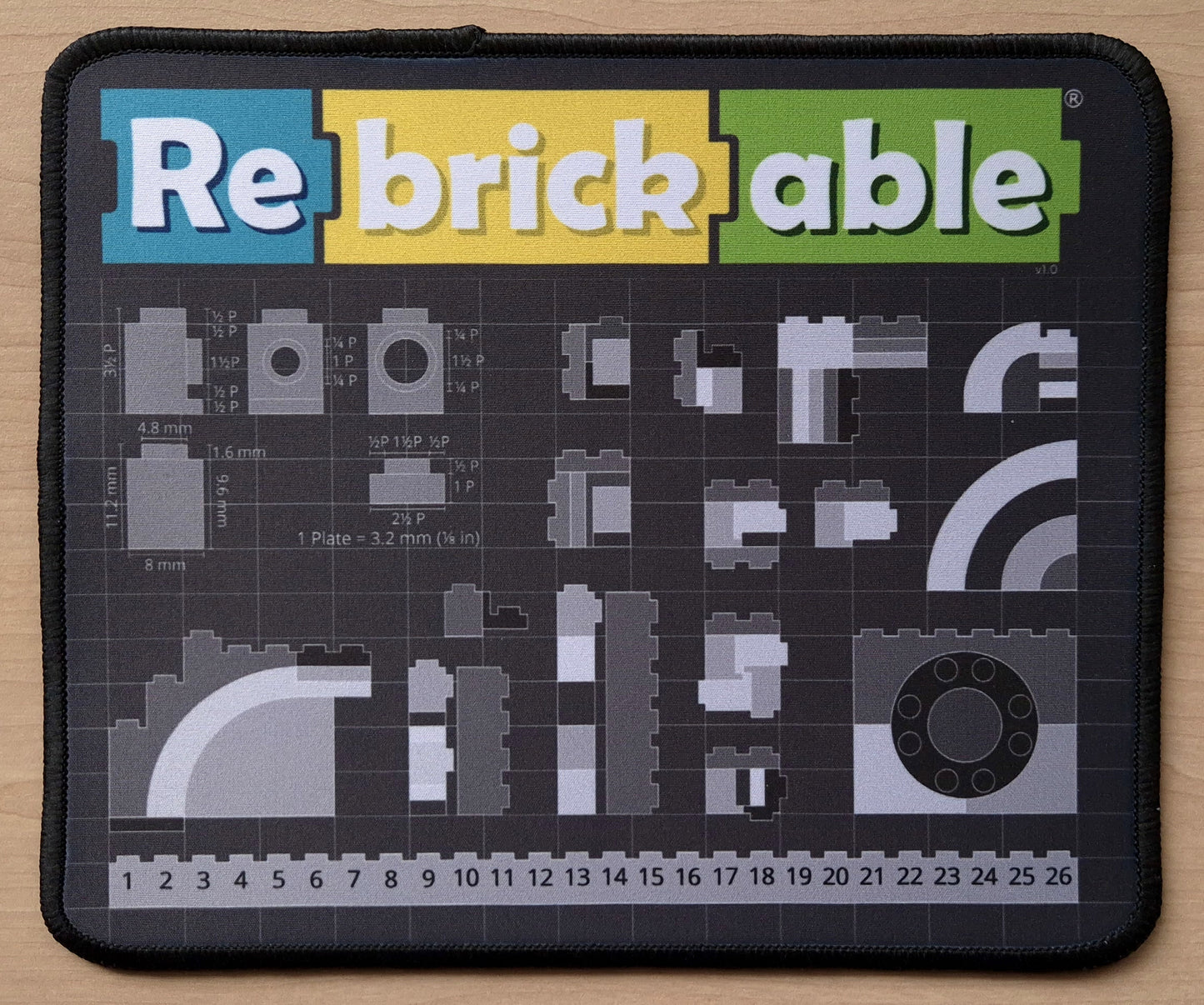 RebrickPad - Small Mouse Pad