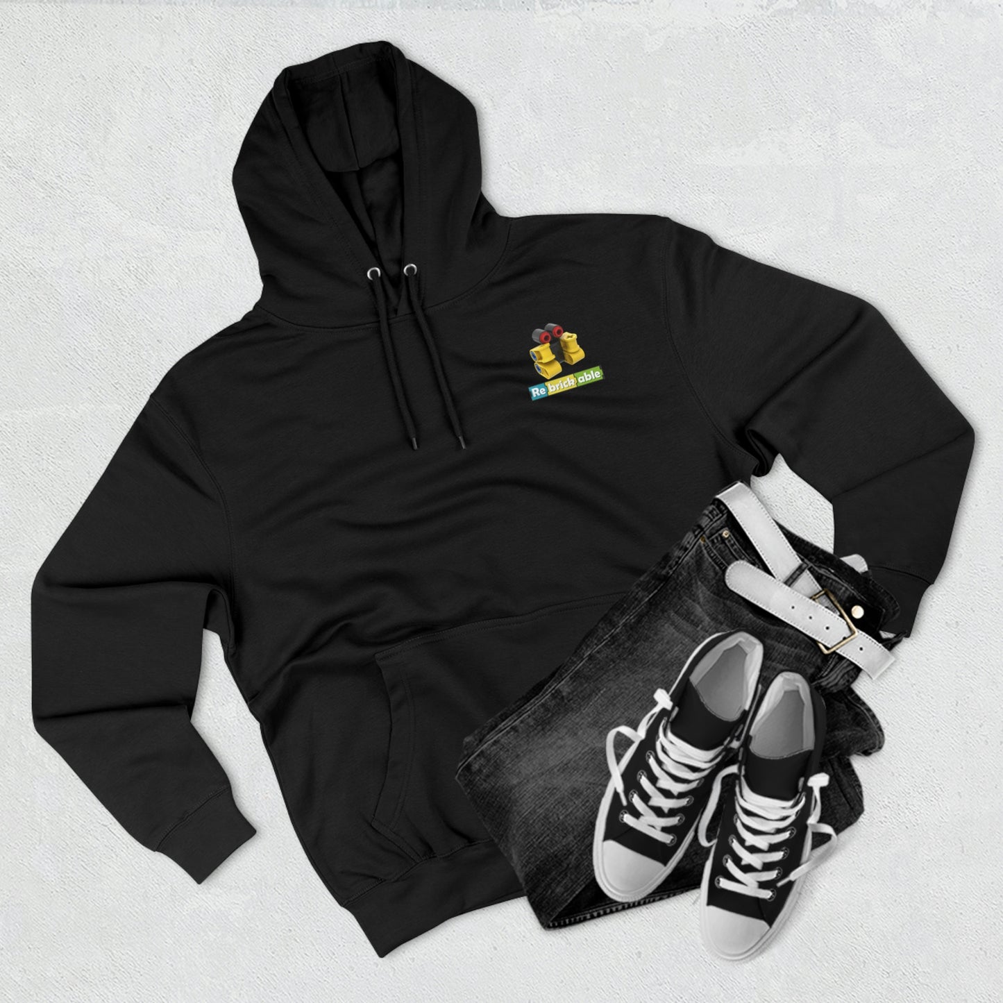 Unisex Premium Pullover Hoodie (small front logo, shipped from UK)