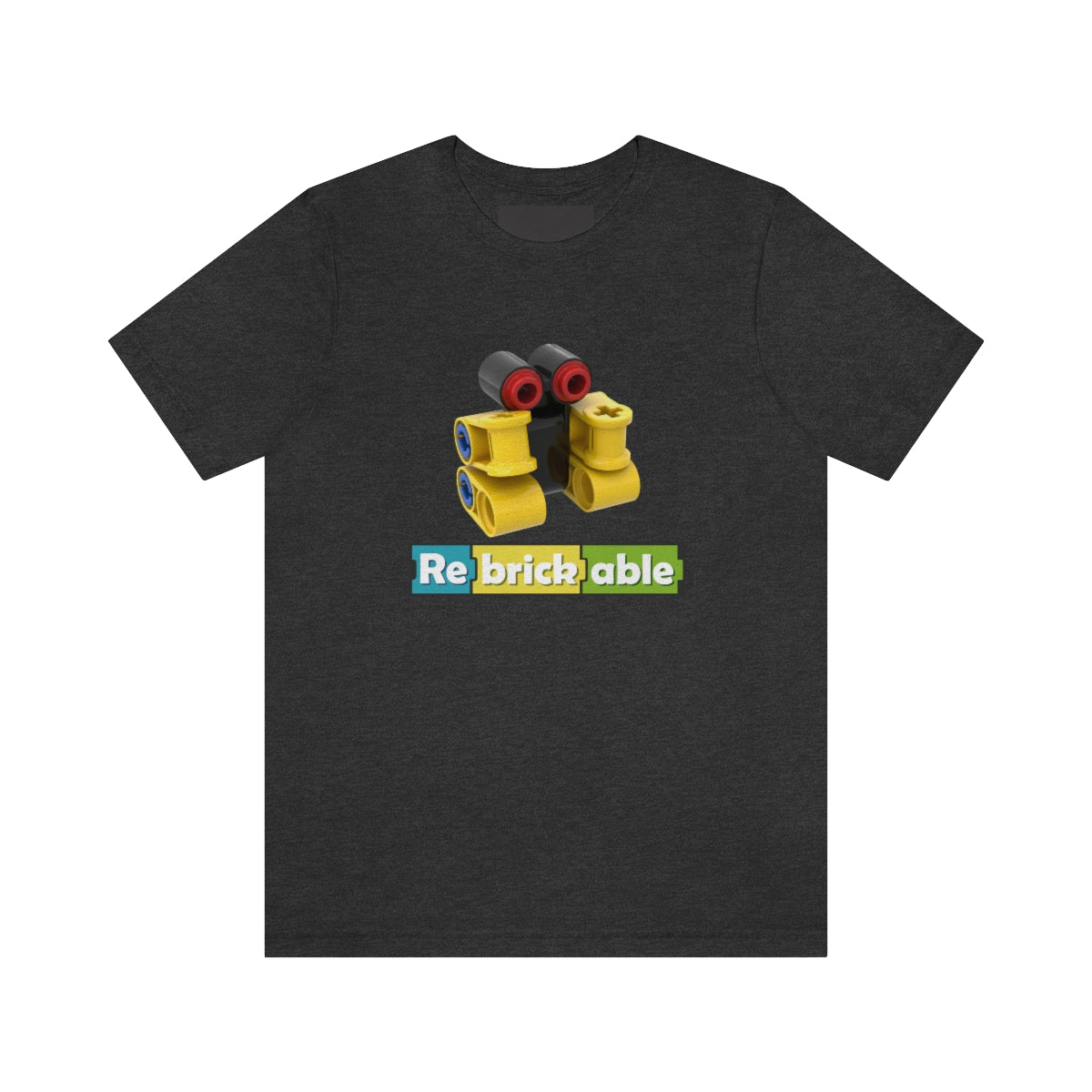 Unisex Jersey Short Sleeve Tee (large front logo, shipped from EU)