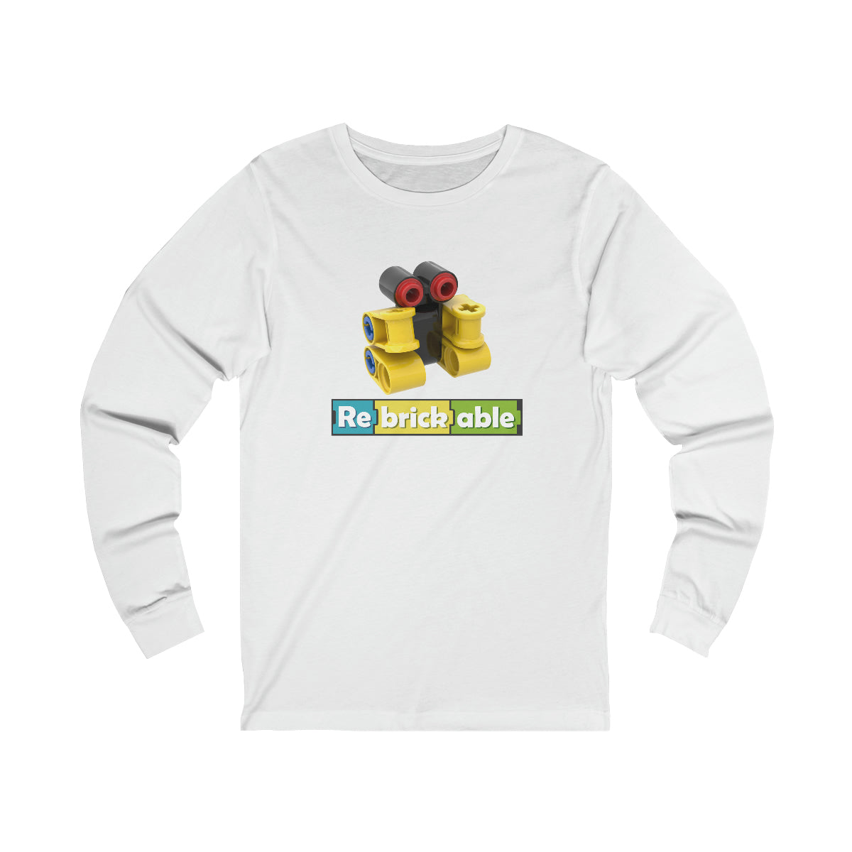 Unisex Jersey Long Sleeve Tee (large front logo, shipped from UK)