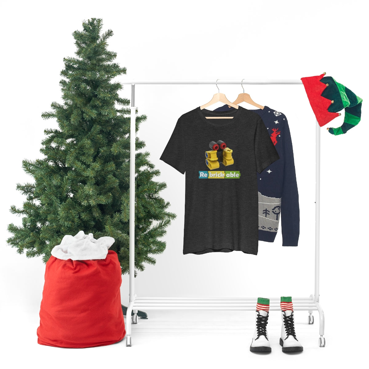 Unisex Jersey Short Sleeve Tee (large front logo, shipped from EU)