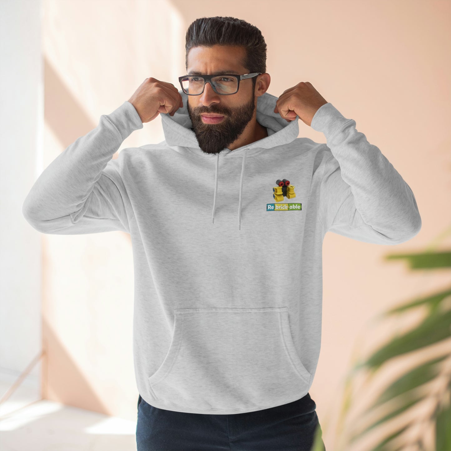 Unisex Premium Pullover Hoodie (small front logo, shipped from UK)