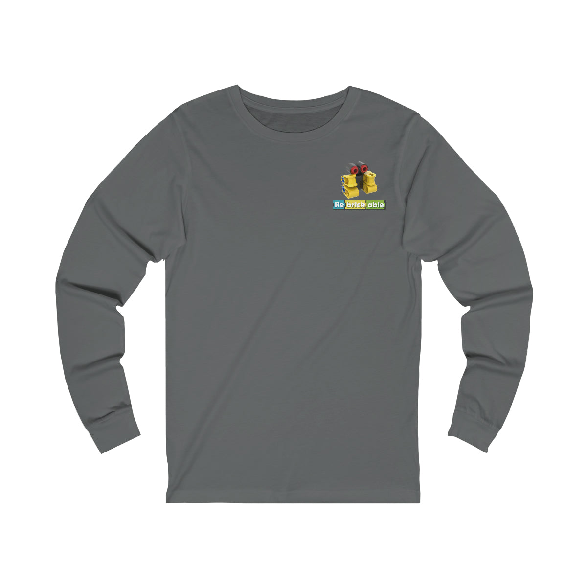 Unisex Jersey Long Sleeve Tee (small front logo, shipped from UK)