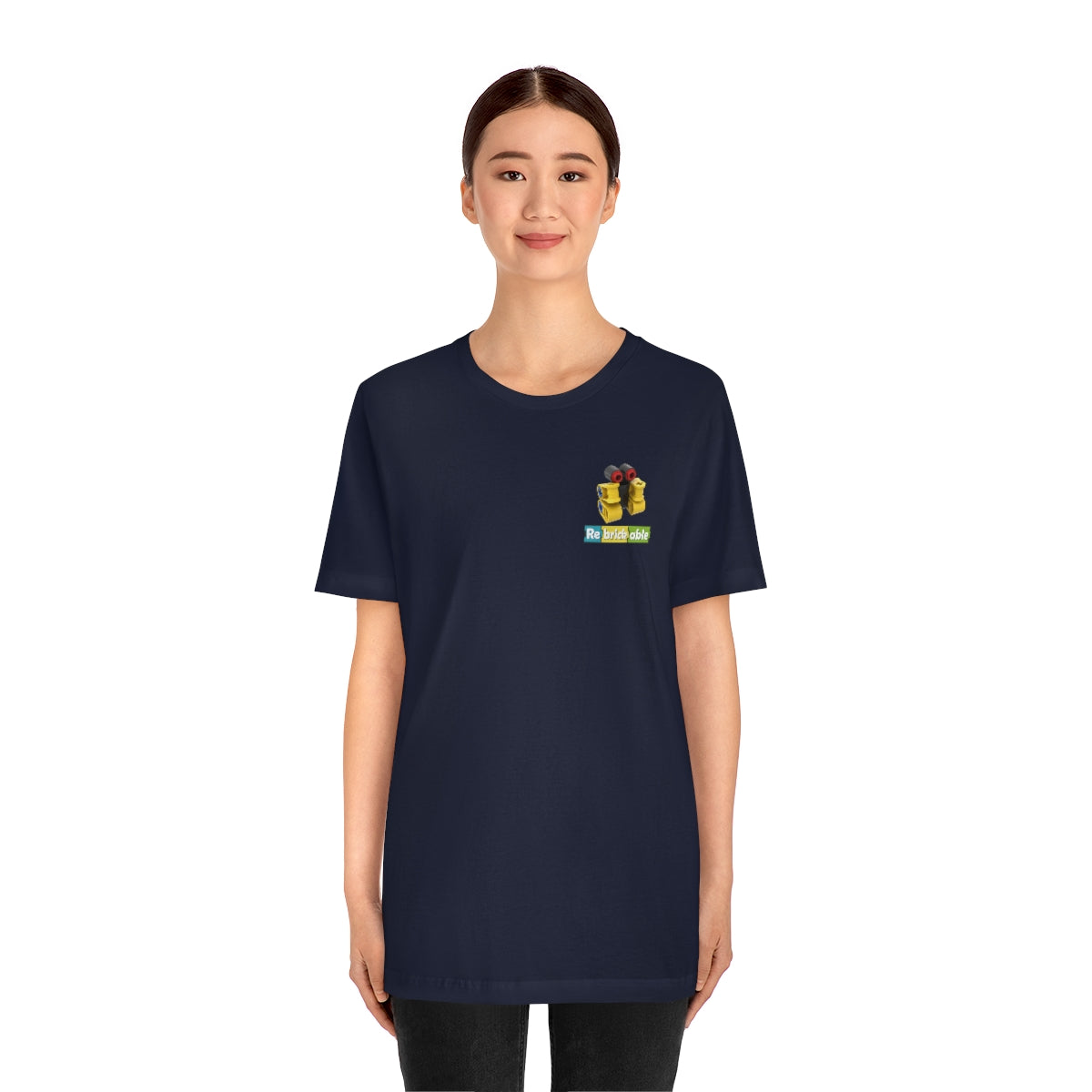 Unisex Jersey Short Sleeve Tee (small front logo, shipped from US)