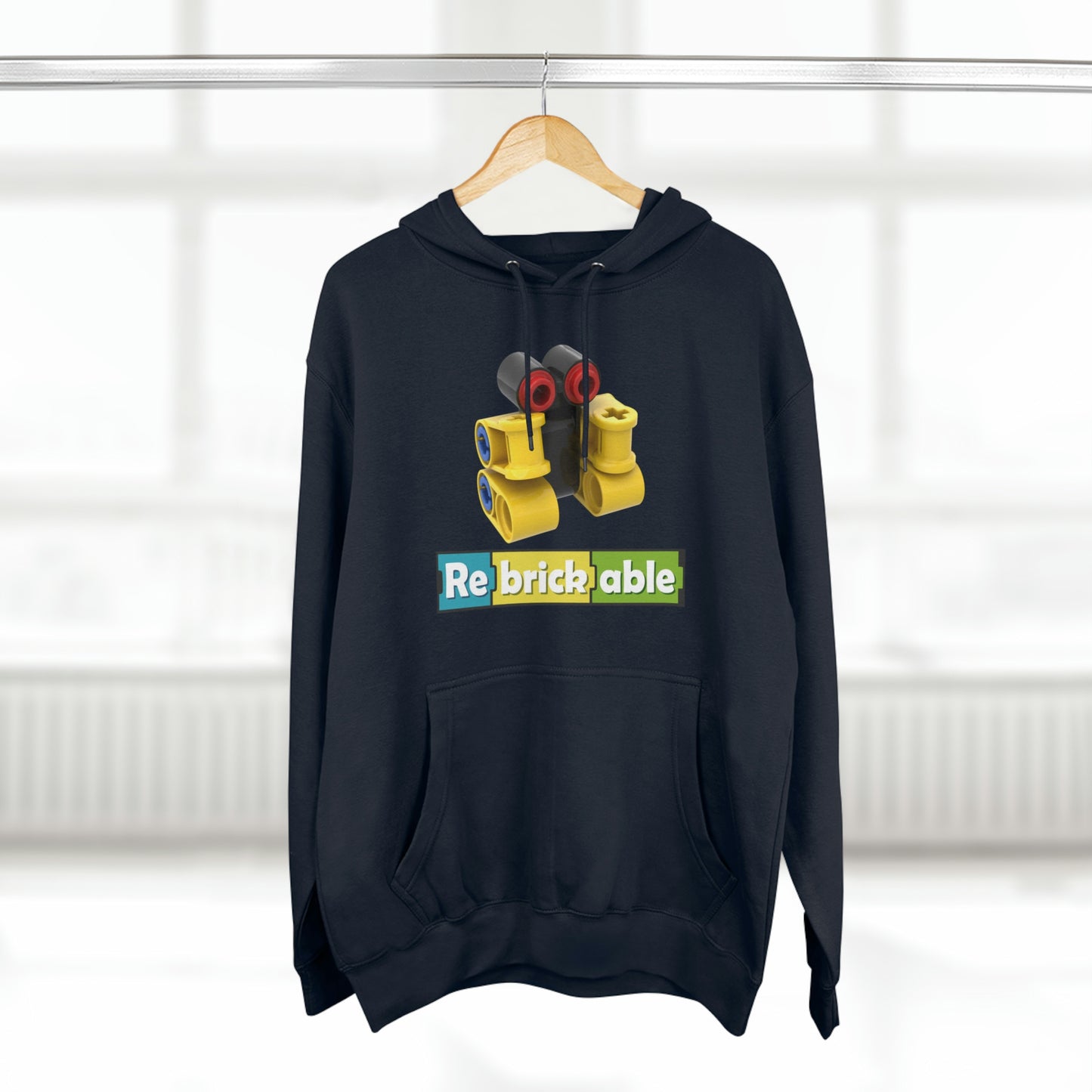 Unisex Premium Pullover Hoodie (large front logo, shipped from UK)