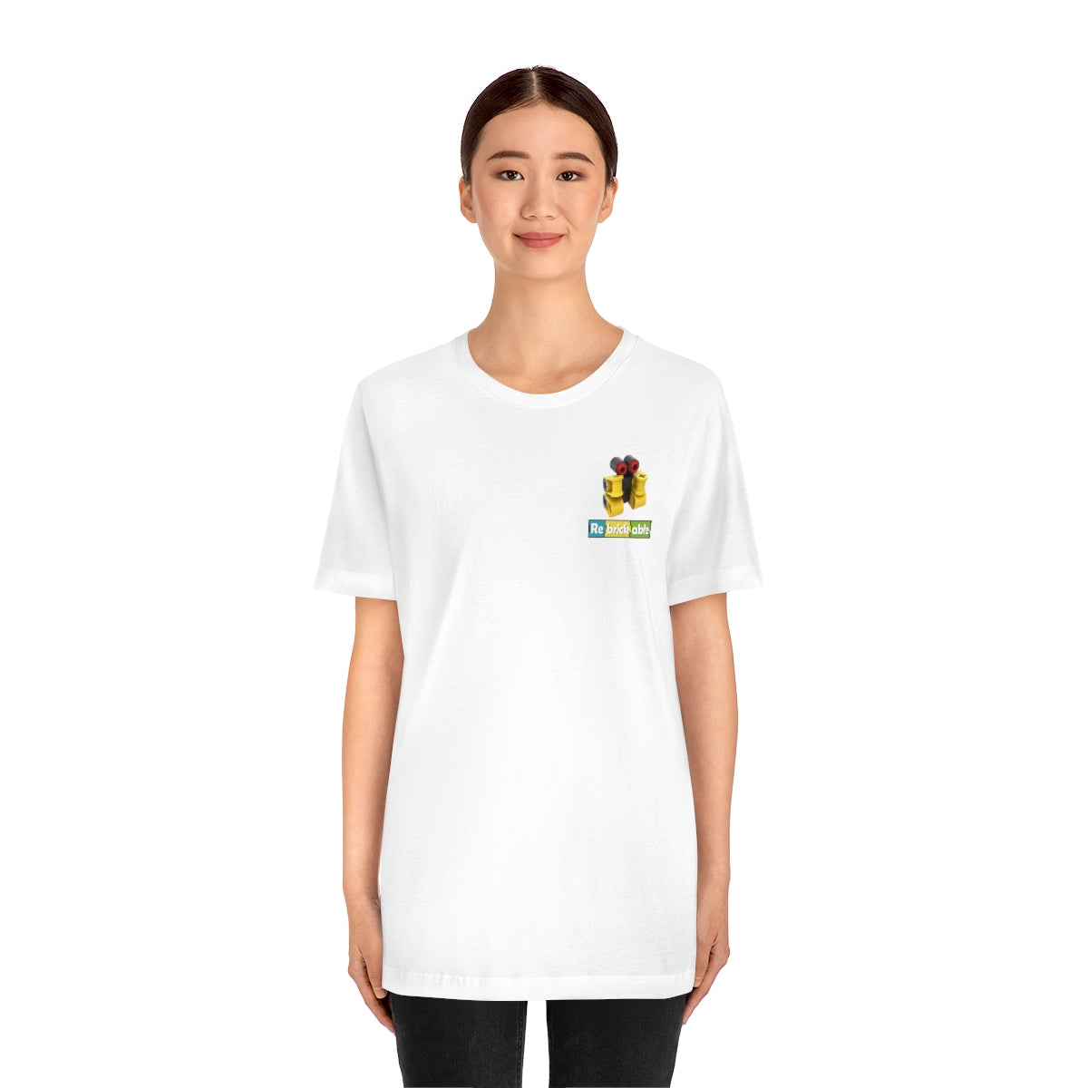 Unisex Jersey Short Sleeve Tee (small front logo, shipped from EU)