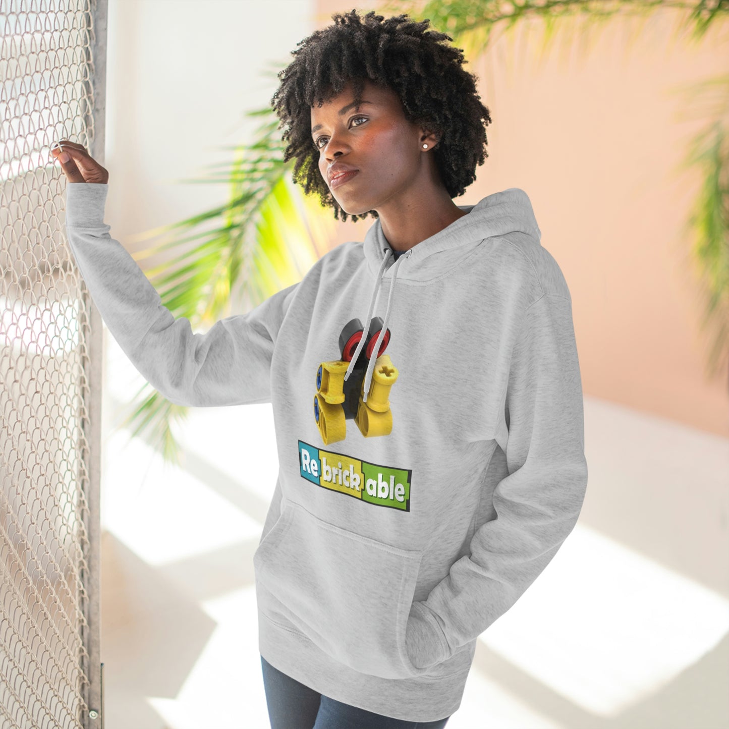 Unisex Premium Pullover Hoodie (large front logo, shipped from UK)