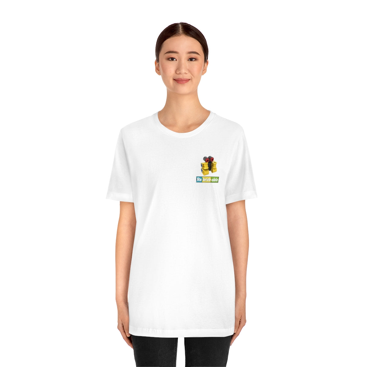 Unisex Jersey Short Sleeve Tee (small front logo, shipped from US)