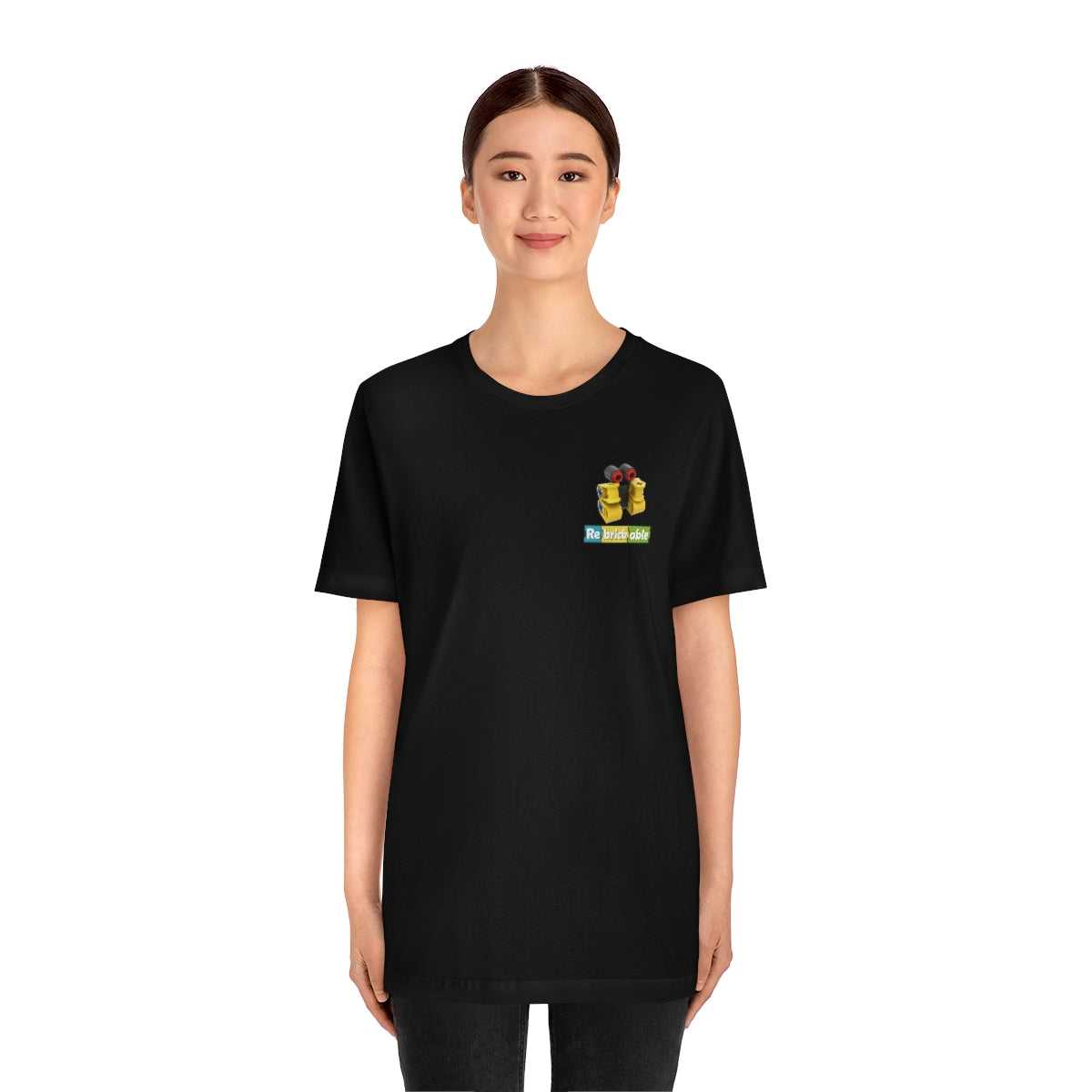 Unisex Jersey Short Sleeve Tee (small front logo, shipped from US)