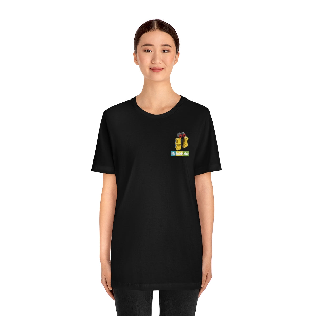 Unisex Jersey Short Sleeve Tee (small front logo, shipped from EU)