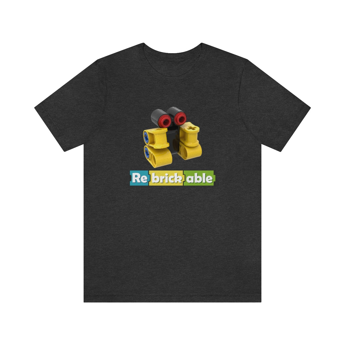 Unisex Jersey Short Sleeve Tee (large front logo, shipped from US)