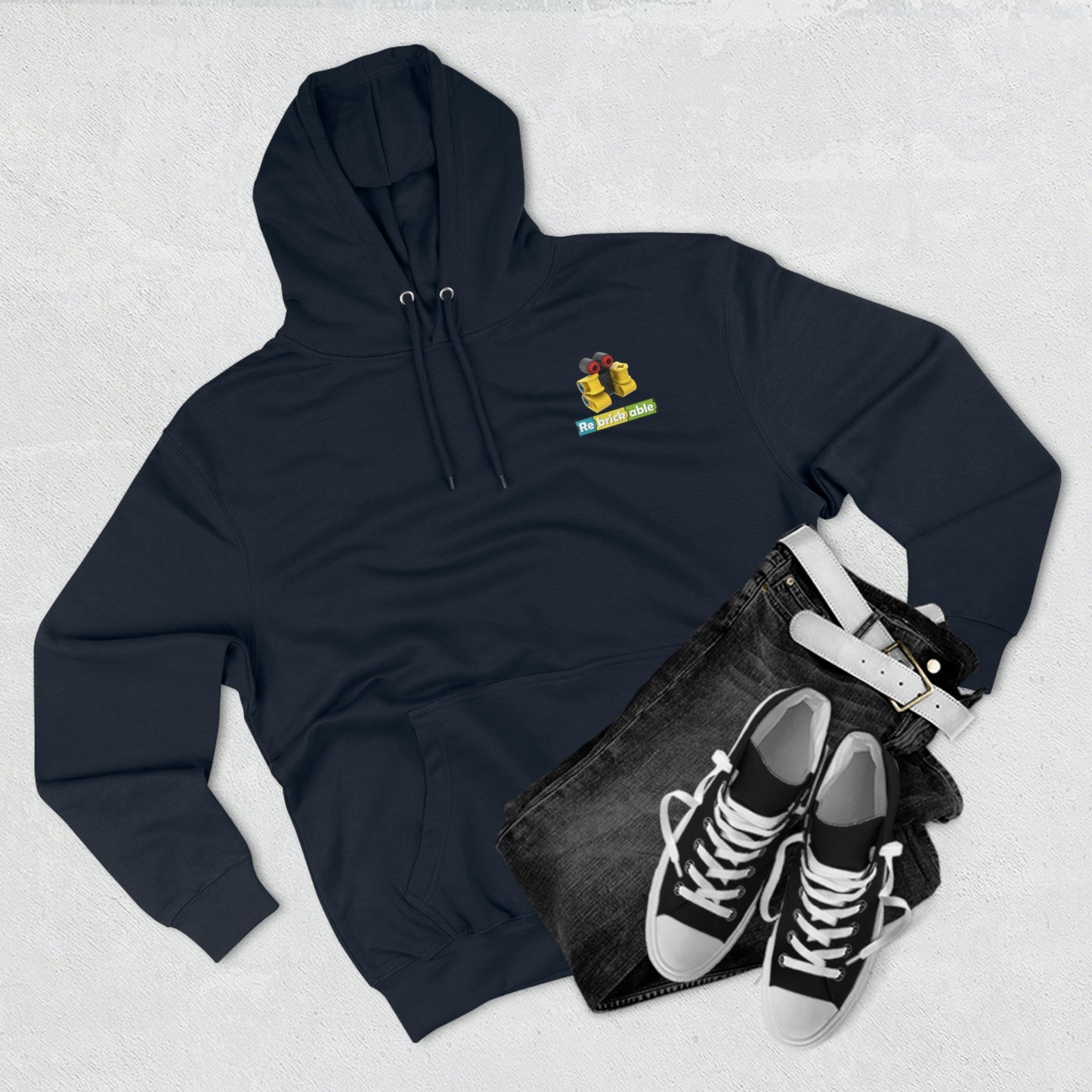 Unisex Premium Pullover Hoodie (small front logo, shipped from UK)
