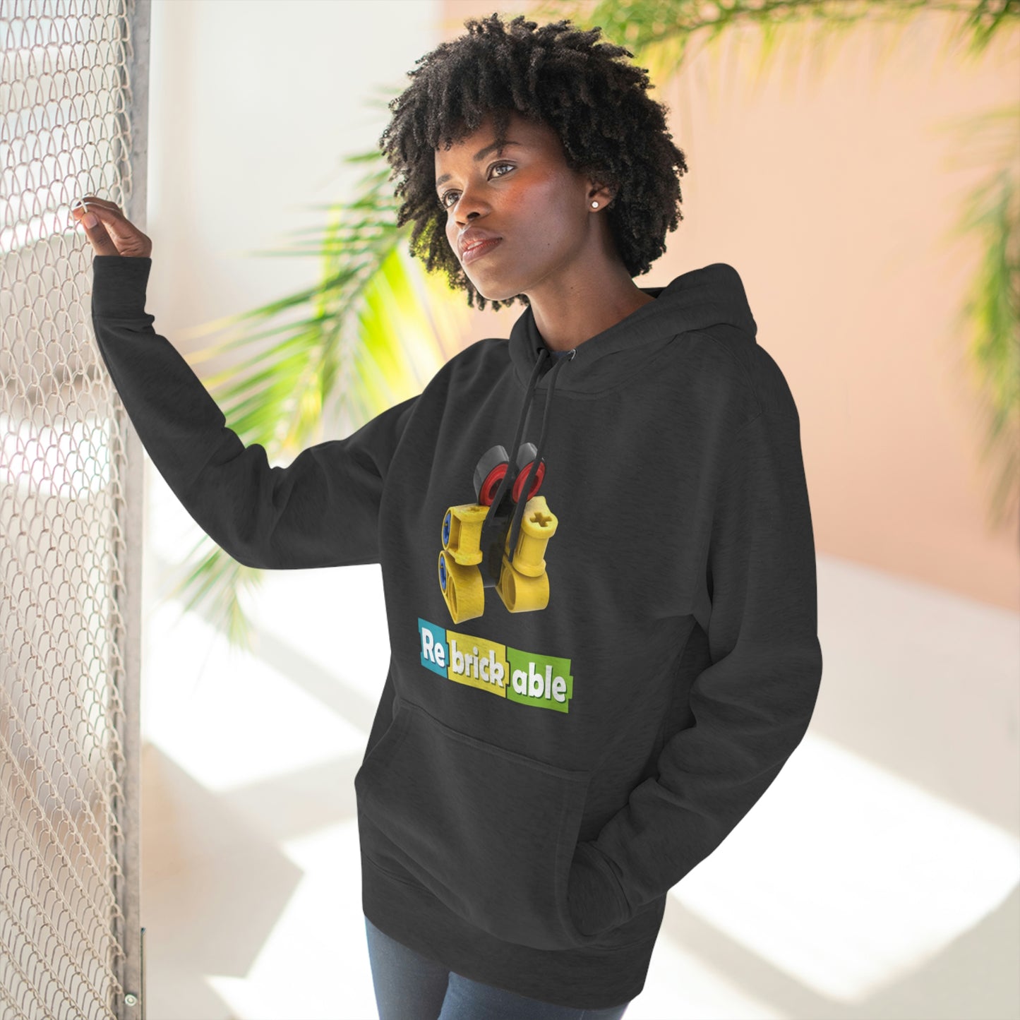 Unisex Premium Pullover Hoodie (large front logo, shipped from UK)