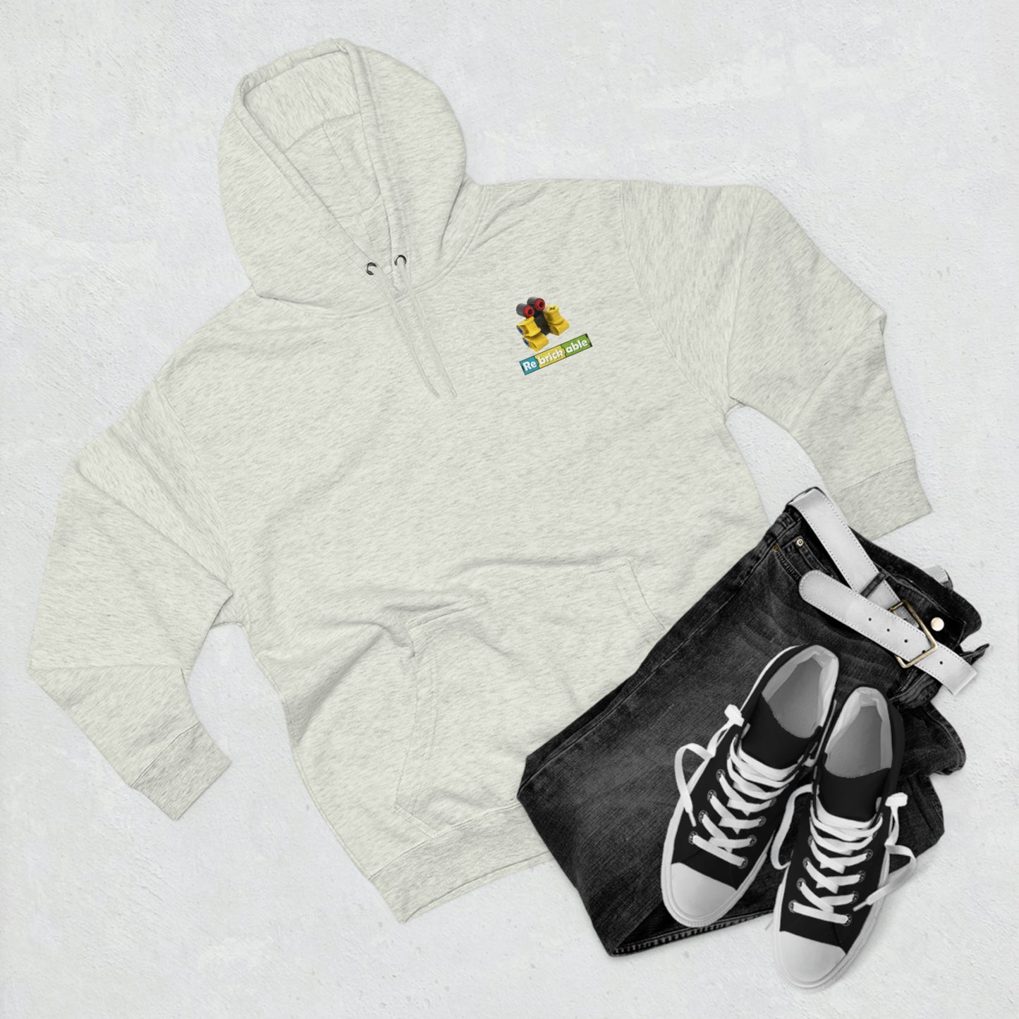 Unisex Premium Pullover Hoodie (small front logo, shipped from UK)