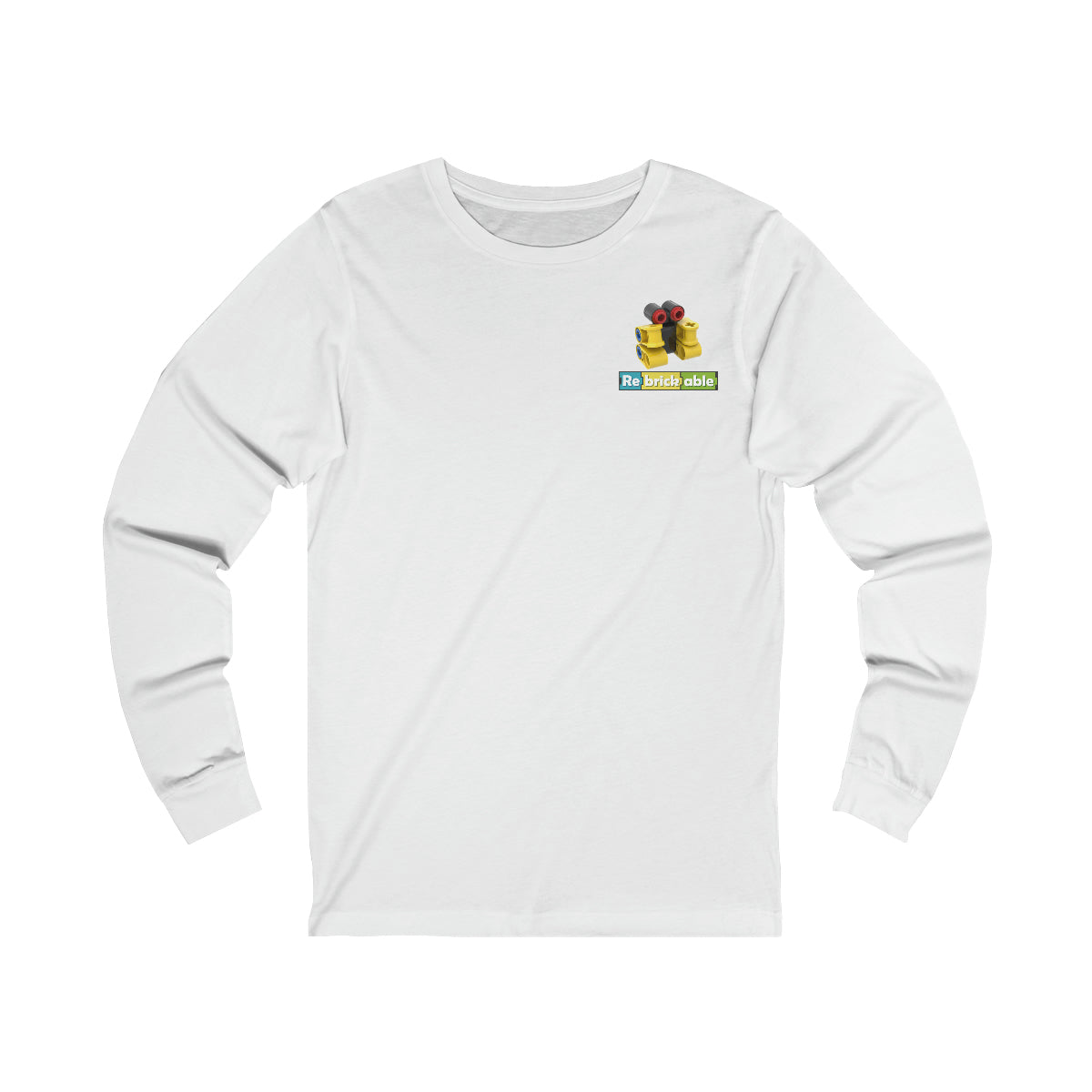 Unisex Jersey Long Sleeve Tee (small front logo, shipped from UK)