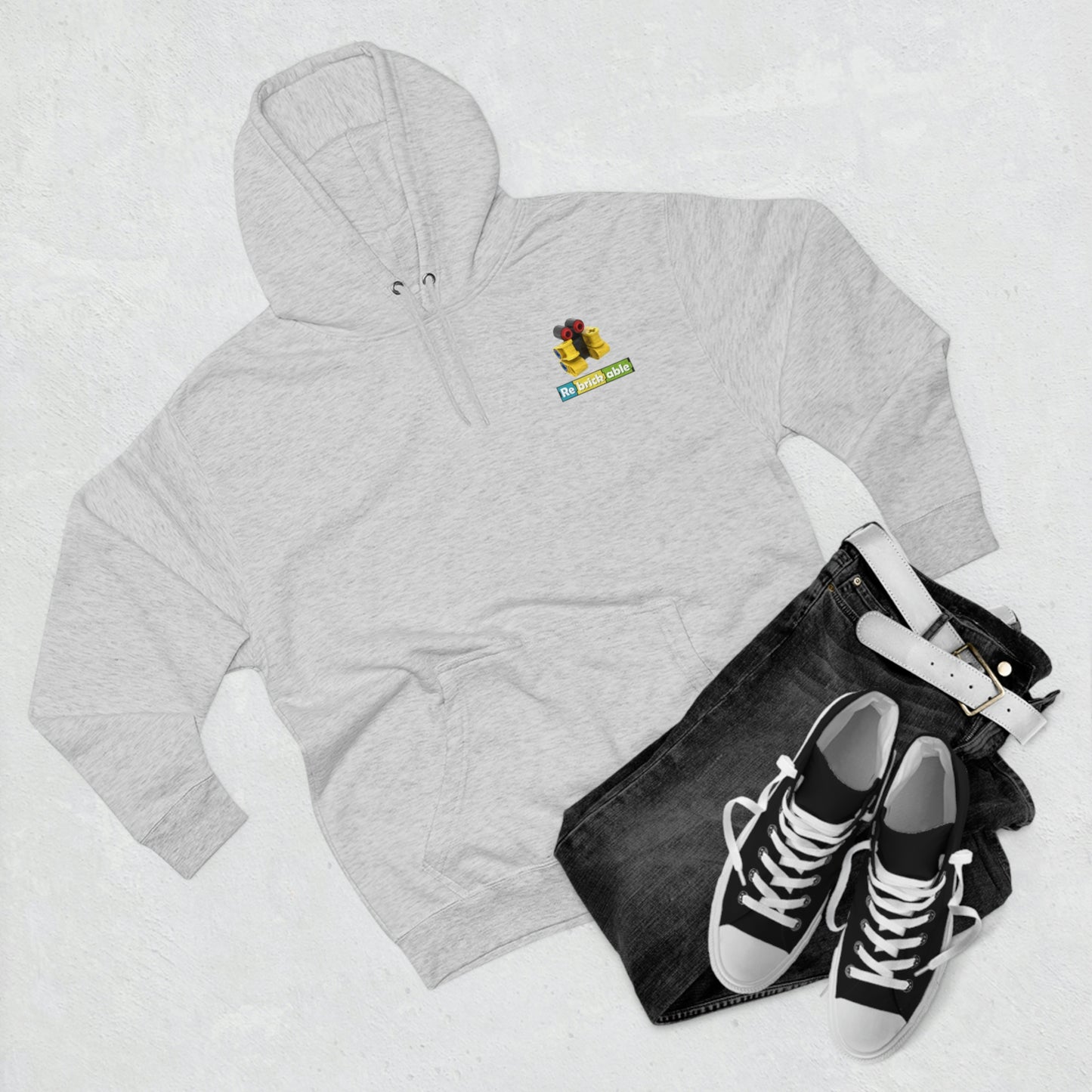Unisex Premium Pullover Hoodie (small front logo, shipped from UK)