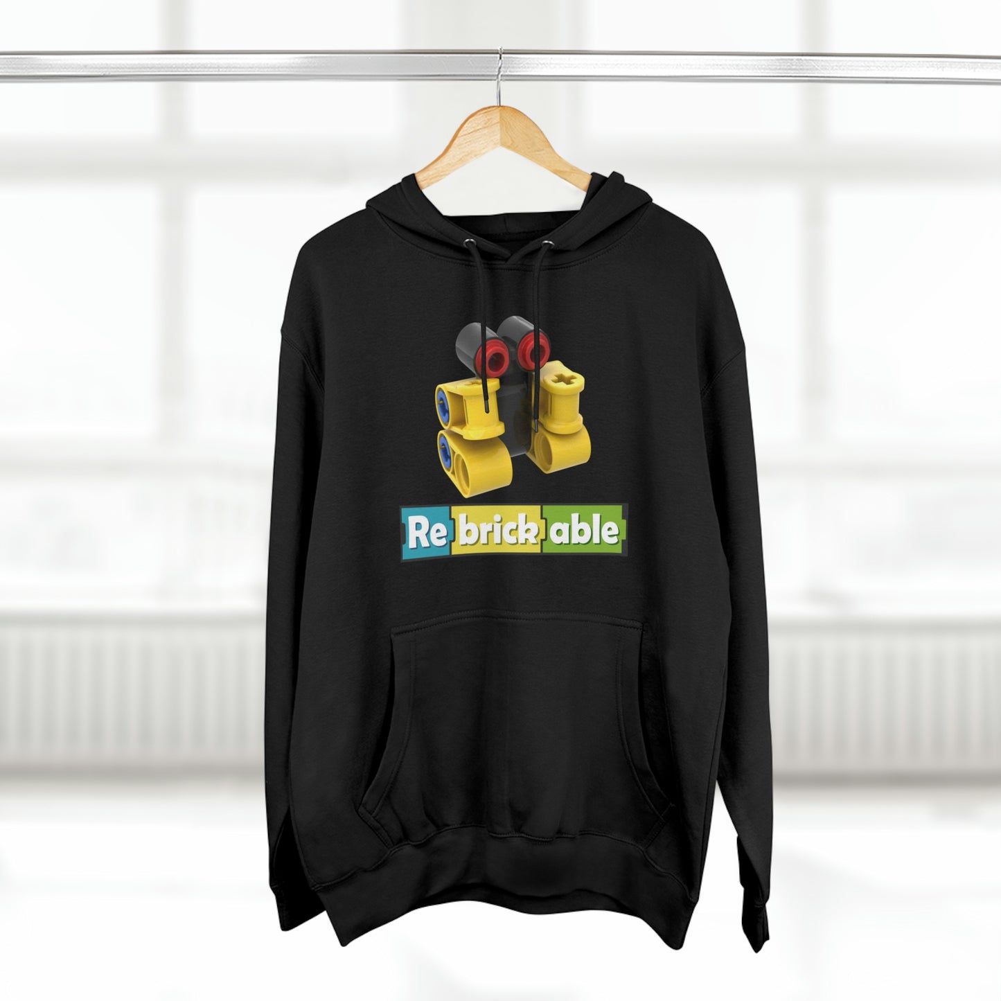 Unisex Premium Pullover Hoodie (large front logo, shipped from UK)
