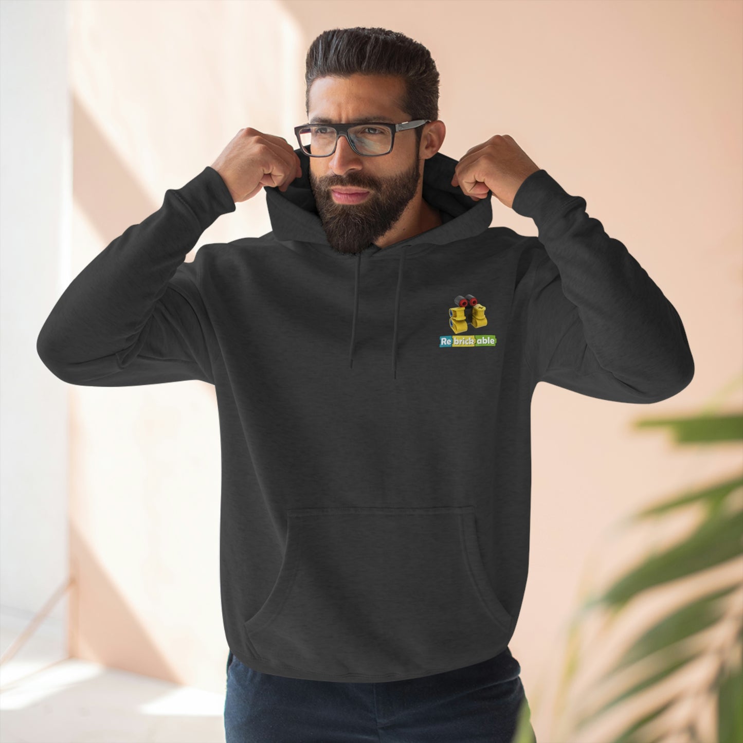 Unisex Premium Pullover Hoodie (small front logo, shipped from UK)