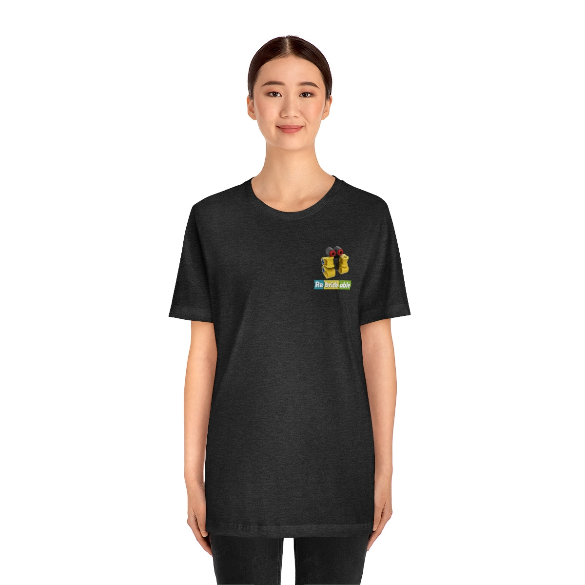 Unisex Jersey Short Sleeve Tee (small front logo, shipped from US)
