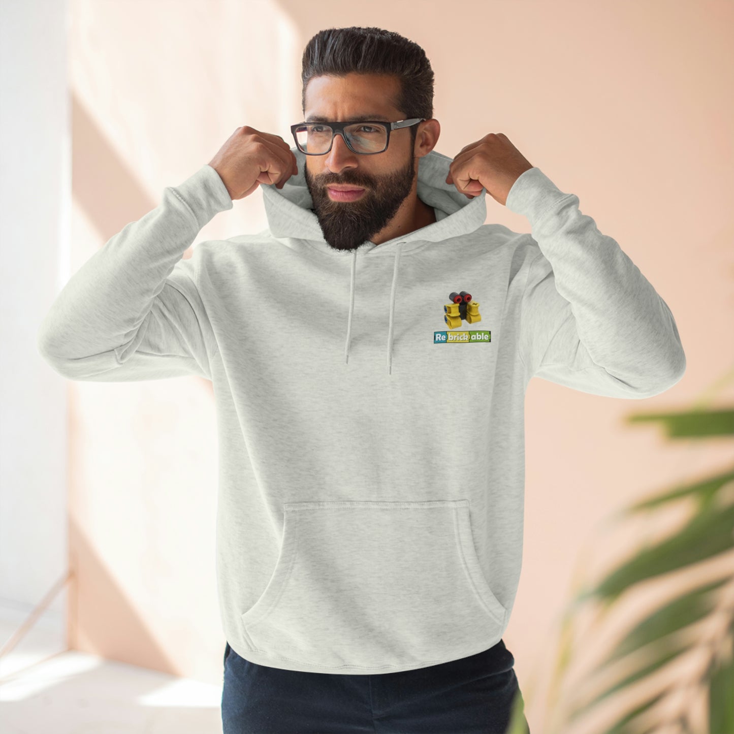 Unisex Premium Pullover Hoodie (small front logo, shipped from UK)