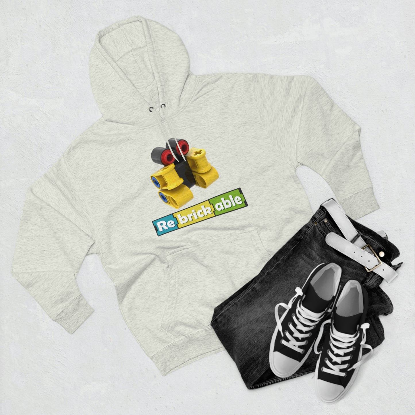 Unisex Premium Pullover Hoodie (large front logo, shipped from UK)
