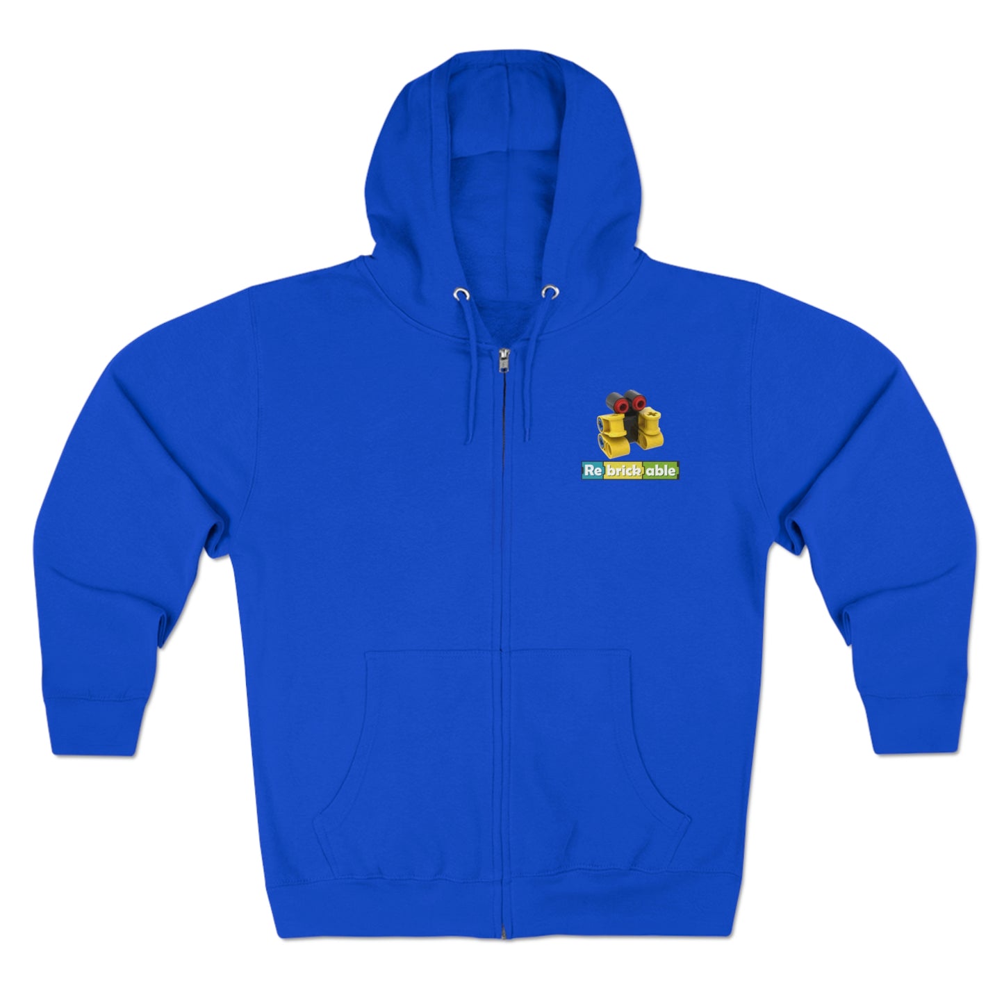 Unisex Premium Full Zip Hoodie (small front logo, shipped from UK)