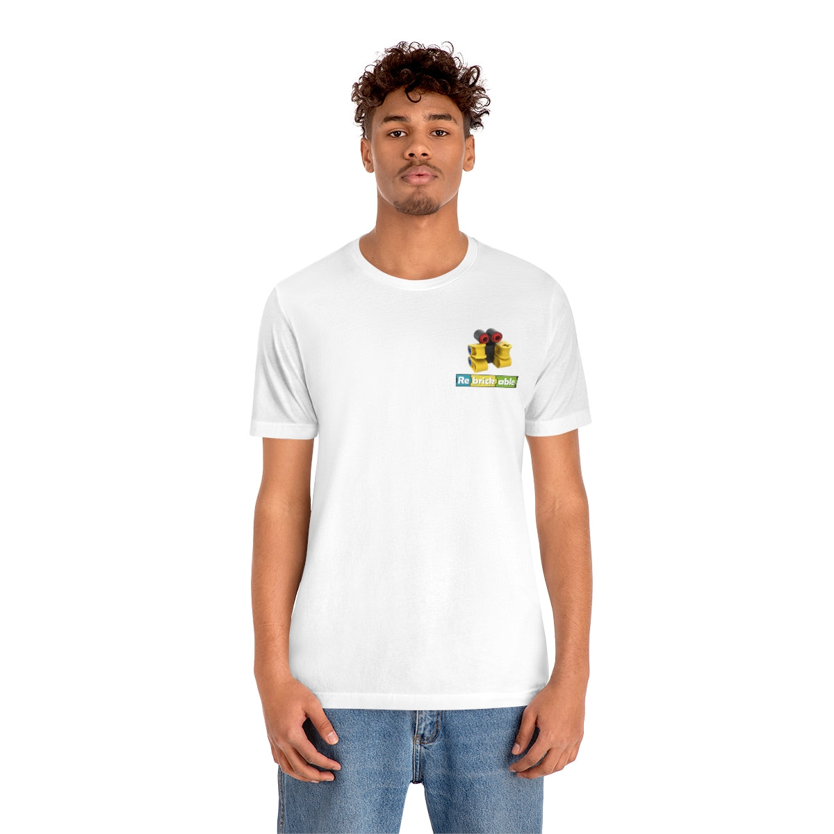 Unisex Jersey Short Sleeve Tee (small front logo, shipped from EU)
