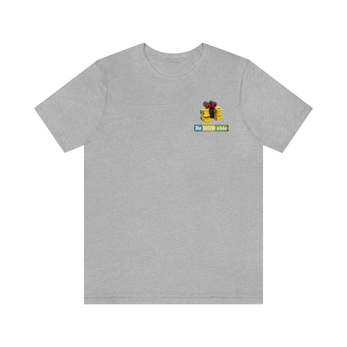 Unisex Jersey Short Sleeve Tee (small front logo, shipped from EU)