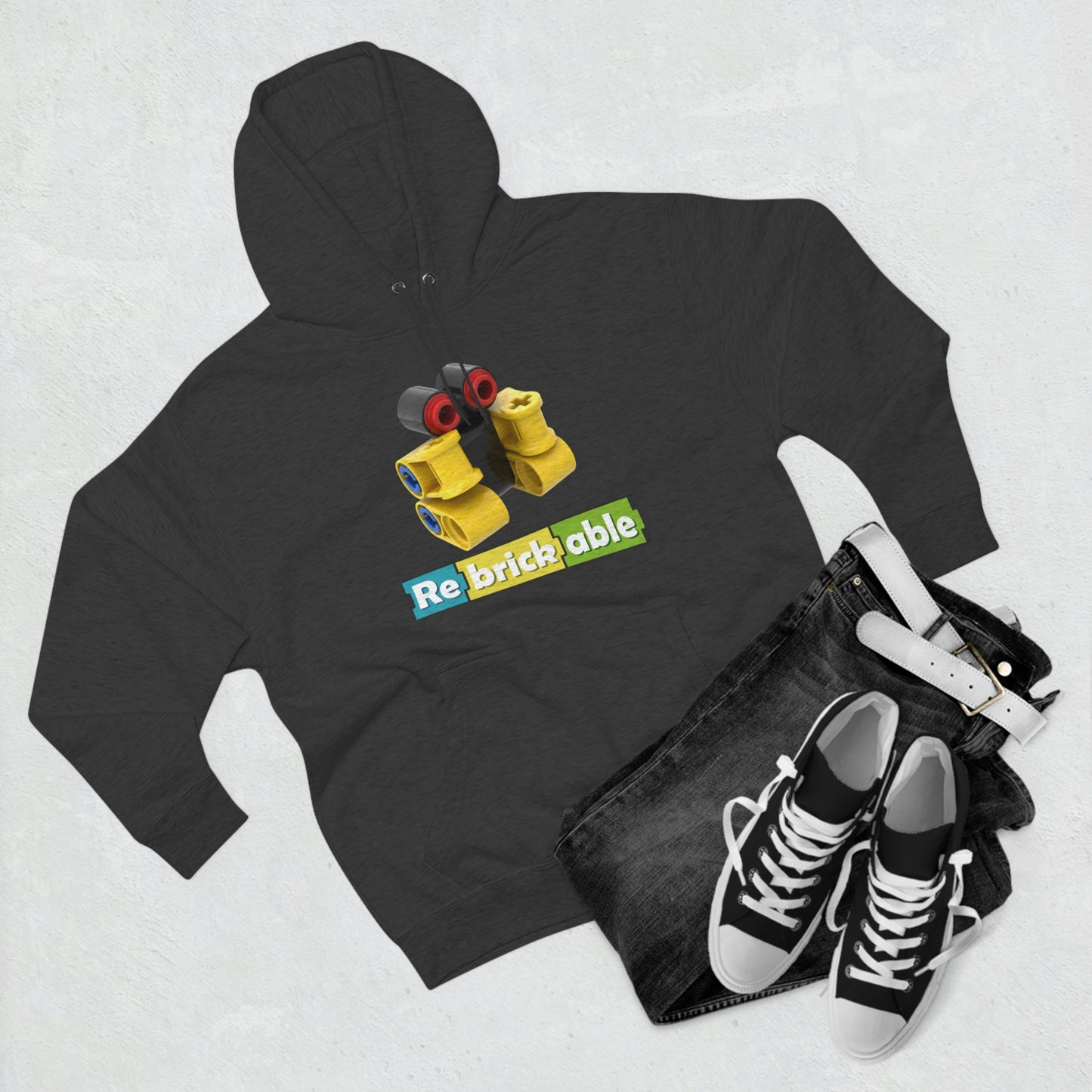 Unisex Premium Pullover Hoodie (large front logo, shipped from UK)