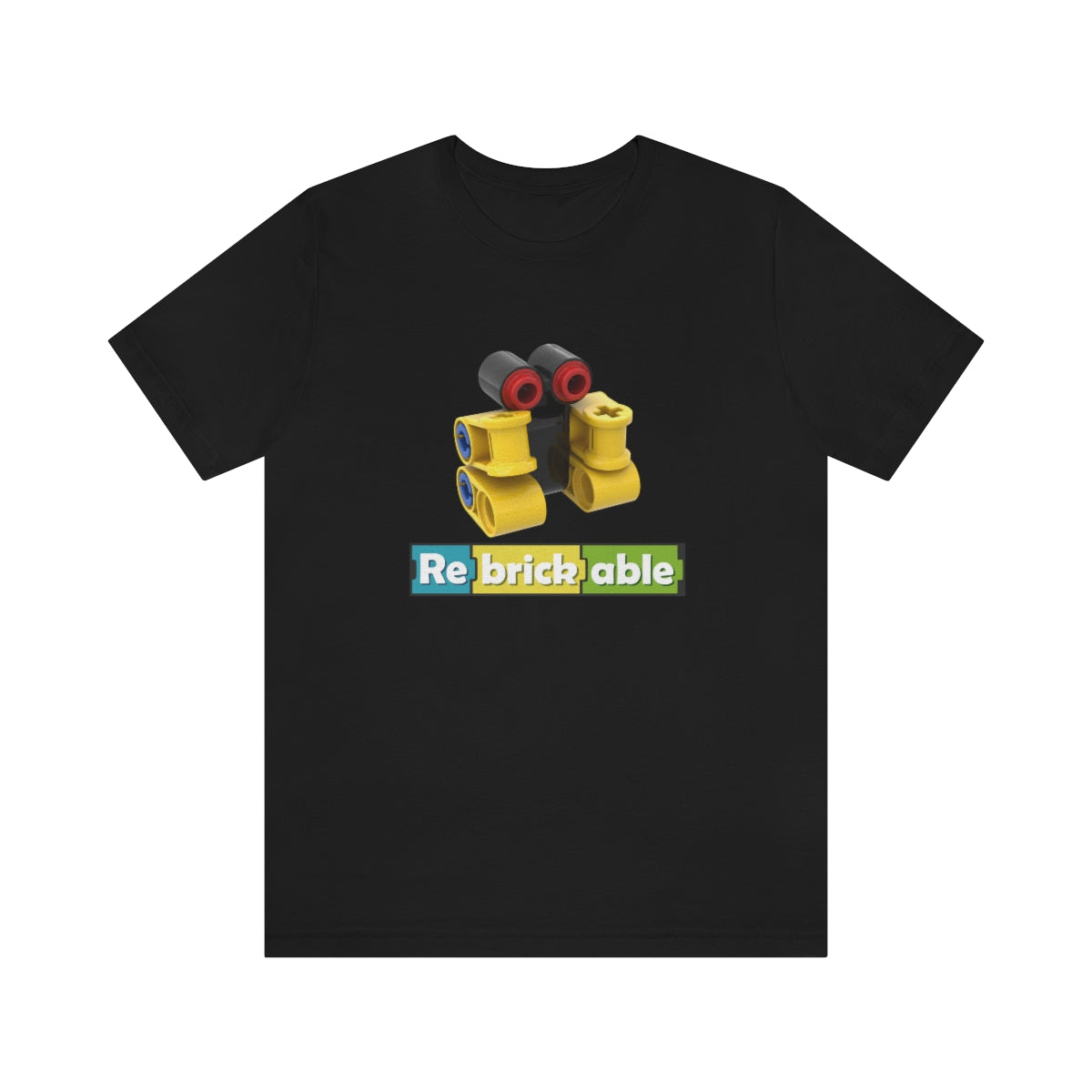 Unisex Jersey Short Sleeve Tee (large front logo, shipped from EU)