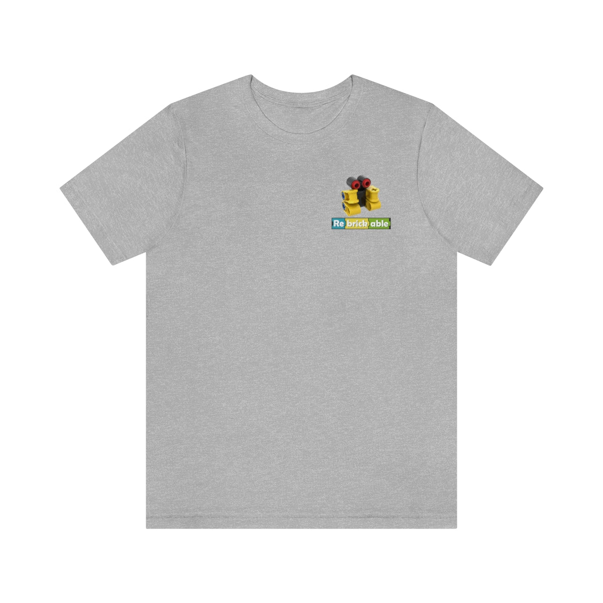 Unisex Jersey Short Sleeve Tee (small front logo, shipped from US)