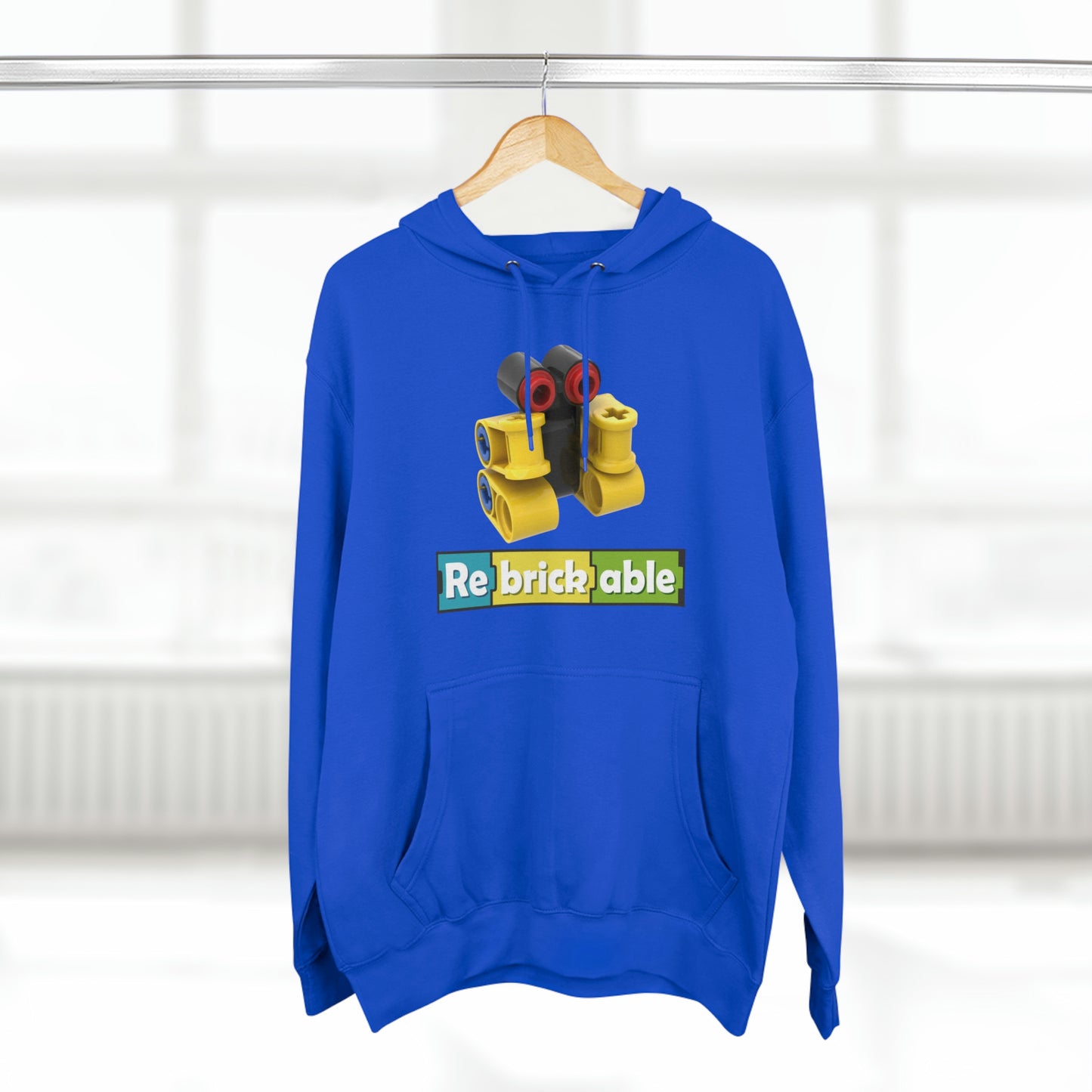 Unisex Premium Pullover Hoodie (large front logo, shipped from UK)