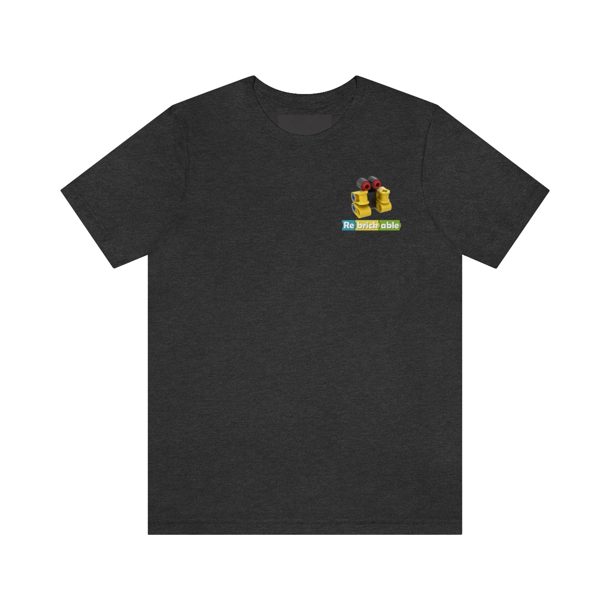Unisex Jersey Short Sleeve Tee (small front logo, shipped from EU)