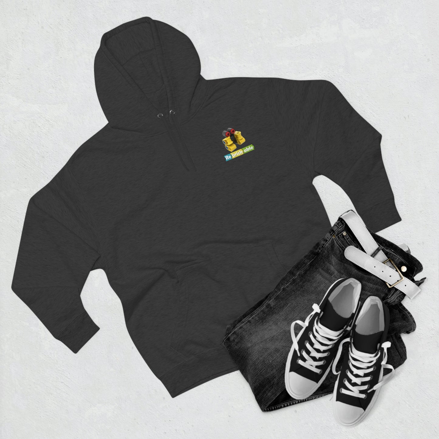 Unisex Premium Pullover Hoodie (small front logo, shipped from UK)