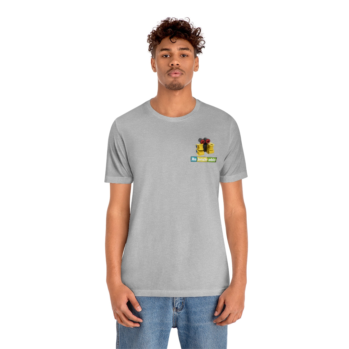 Unisex Jersey Short Sleeve Tee (small front logo, shipped from EU)