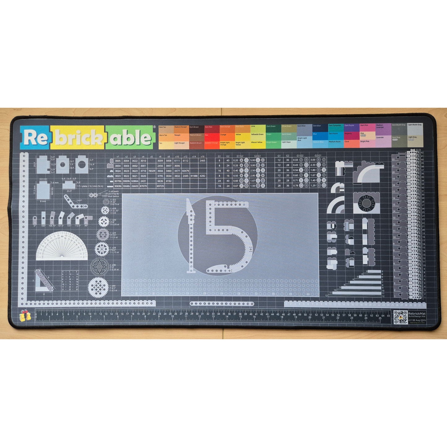 RebrickMat - Building/Design Mat - Special Edition 15th Birthday