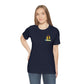 Unisex Jersey Short Sleeve Tee (small front logo, shipped from US)