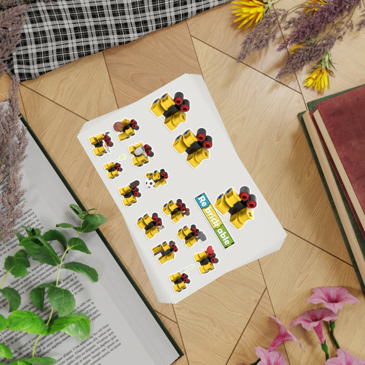 Sticker Sheet (10 Pack) – Rebrickable Merch