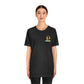 Unisex Jersey Short Sleeve Tee (small front logo, shipped from US)