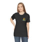 Unisex Jersey Short Sleeve Tee (small front logo, shipped from US)