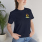 Unisex Jersey Short Sleeve Tee (small front logo, shipped from US)